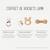 Coffret de 3 hochets en coton et bois naturel Elephant+Lapin 10 - vertbaudet enfant 