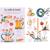 Puzzle magique à l'eau enfant 54 pièces coloriage réutilisable Le Pique-nique+Le Potager+Les abeilles+Les Papillons 10 - vertbaudet enfant 