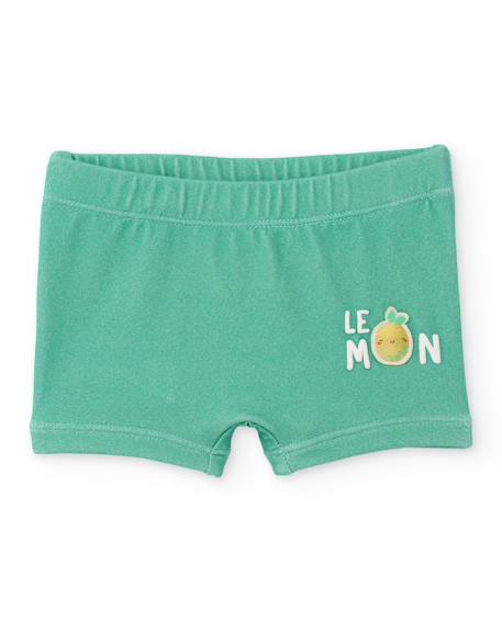 Maillot de bain en tricot pour bébé avec motif fruits Blanc 4 - vertbaudet enfant 