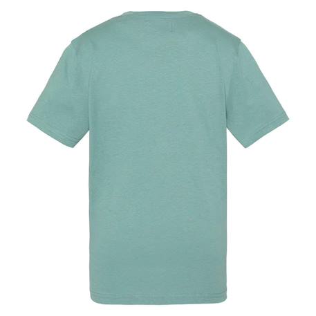T-shirt imprimé à manches courtes Blanc+Bleu+Gris chiné+Marine+Noir+Orange+Vert 21 - vertbaudet enfant 