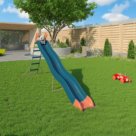 Toboggan pyrou 3,32 m. 3-12 ans. Pour enfants Bleu/corail 4 - vertbaudet enfant 