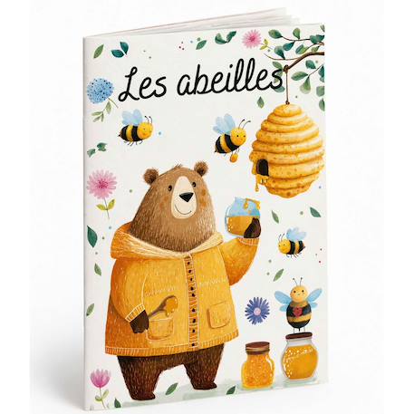 Puzzle magique à l'eau enfant 54 pièces coloriage réutilisable Le Pique-nique+Le Potager+Les abeilles+Les Papillons 15 - vertbaudet enfant 