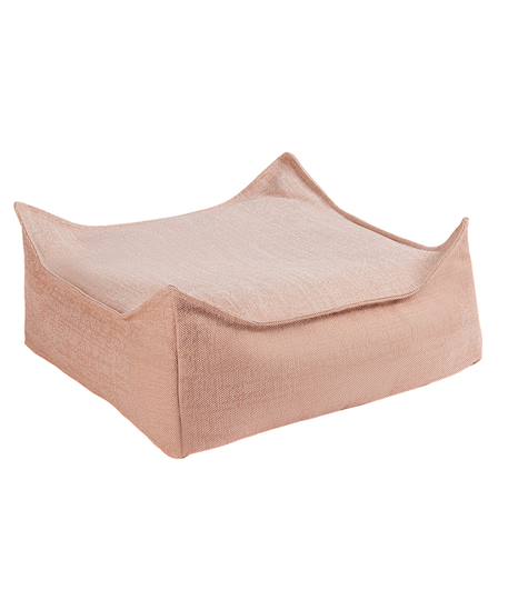 Pouf extérieur enfant carré coussin de sol outdoor Azure+Dune+Herba+Pomegranate+Seashell+Terra 24 - vertbaudet enfant 