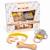 Coffret de 3 hochets en coton et bois naturel Elephant+Lapin 2 - vertbaudet enfant 