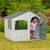 Cabane enfant avec balcon et fenêtres ouvrantes – maisonnette de jardin – dès 18 mois Blanc crème - gris - vert sauge 6 - vertbaudet enfant 
