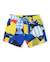 Maillot de bain garçon en tissu tissé au style abstrait Bleu 1 - vertbaudet enfant 