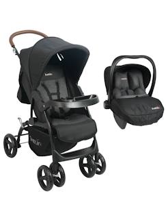 Puériculture-Poussette + siège auto bébé finitions luxe ts cassiope2 lx