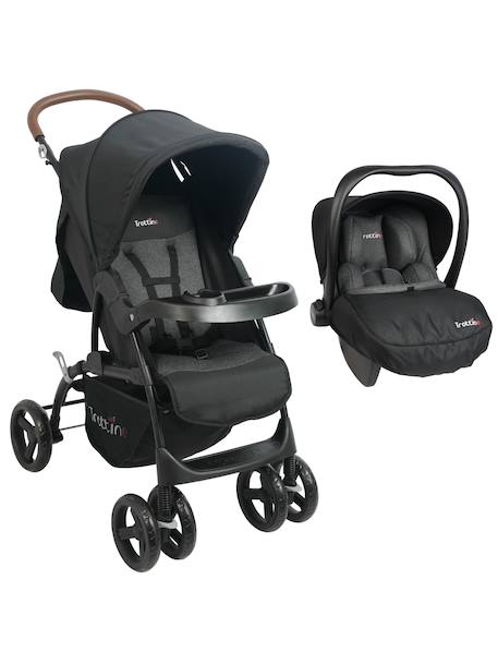 Poussette + siège auto bébé finitions luxe ts cassiope2 lx Silver 1 - vertbaudet enfant 