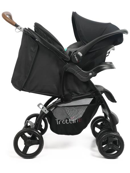 Poussette + siège auto bébé finitions luxe ts cassiope2 lx Silver 5 - vertbaudet enfant 