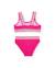 Bikini fille en maille avec relief floral Rose 2 - vertbaudet enfant 