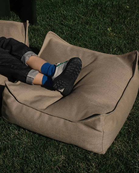 Pouf extérieur enfant carré coussin de sol outdoor Azure+Dune+Herba+Pomegranate+Seashell+Terra 11 - vertbaudet enfant 