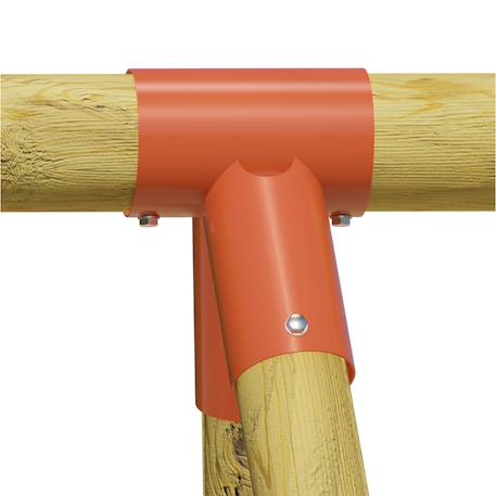 Portique balançoire 2,30 m topwood tila - 4 enfants Bois 3 - vertbaudet enfant 
