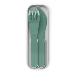 Puériculture-Set de couverts plastique végétal pocket color