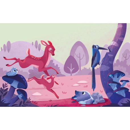 Coloriage à l'eau pinceau magique Émotions+Ferme+Forêt+Mer+Savane 17 - vertbaudet enfant 