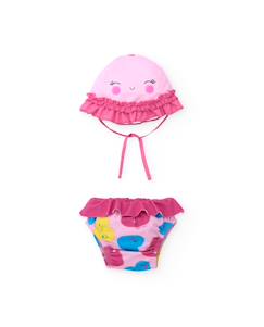 -Maillot de bain bébé avec chapeau