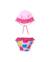 Maillot de bain bébé avec chapeau Rose 1 - vertbaudet enfant 