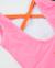 Maillot de bain fille en maille avec nœuds sur les côtés Rose 4 - vertbaudet enfant 