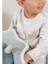 Pyjama bébé coton jacquard Beige 2 - vertbaudet enfant 