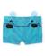 Maillot de bain garçon en maille avec petites oreilles décoratives Bleu 2 - vertbaudet enfant 