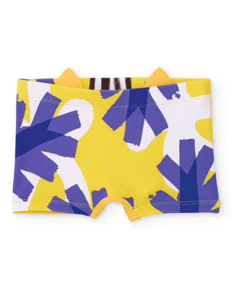 Bébé-Maillot de bain, accessoires de plage-Maillot de bain garçon en maille avec petites oreilles décoratives