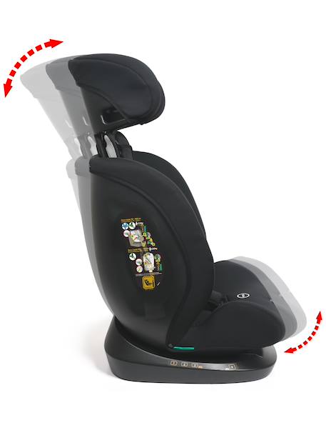 Siège auto ceinturé très longue durée r129 i-size 40-150 cm wembley Shadow 3 - vertbaudet enfant 