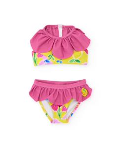 Bikini fille en maille avec volants  - vertbaudet enfant