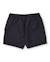 Short de bain garçon en tissu tissé avec imprimé latéral Noir 2 - vertbaudet enfant 