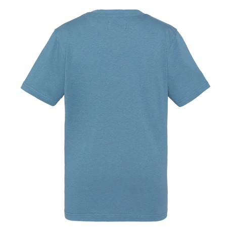 T-shirt imprimé à manches courtes Blanc+Bleu+Gris chiné+Marine+Noir+Orange+Vert 6 - vertbaudet enfant 