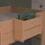 Etagère caisson suspendue en hêtre naturel  armand Bois naturel 2 - vertbaudet enfant 