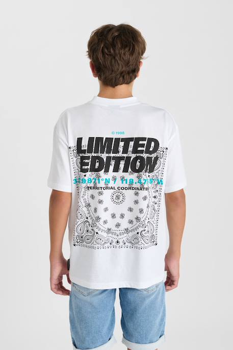 Tee-shirt jackbo White 4 - vertbaudet enfant 
