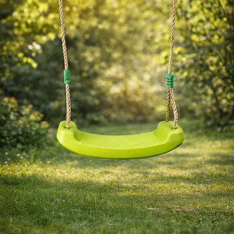 Balançoire plastique pour portique balançoire 2 m - 2,5 m pour enfants Vert 4 - vertbaudet enfant 