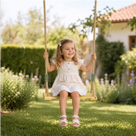 Balançoire pour portique 2 m - 2,5 m Bois 1 - vertbaudet enfant 