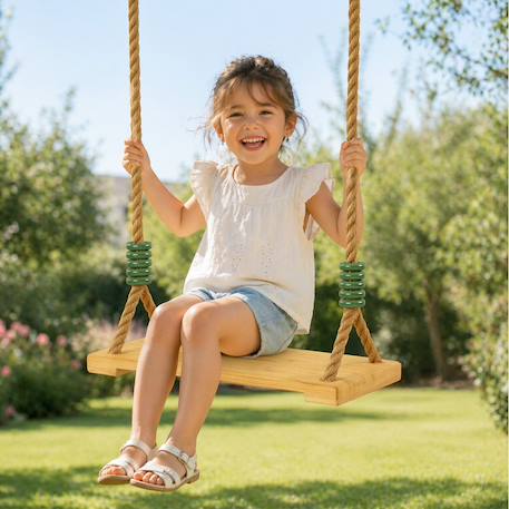 Balançoire pour portique 2 m - 2,5 m Bois 4 - vertbaudet enfant 