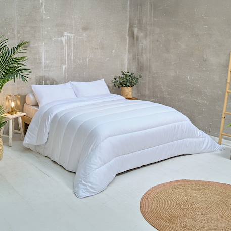 Pack économique couette tempérée + oreiller Blanc 2 - vertbaudet enfant 