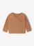 Brassière bébé naissance tricot point mousse coton et laine beige chiné+blanc+cappuccino+rose pâle+vert sauge 10 - vertbaudet enfant 