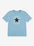 T-shirt manches courtes garçon bleu ciel 1 - vertbaudet enfant 