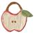 Bavoir pepa la pomme Beige 1 - vertbaudet enfant 