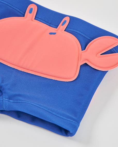 Maillot de bain pour garçon en maille avec tissu extensible Bleu 5 - vertbaudet enfant 