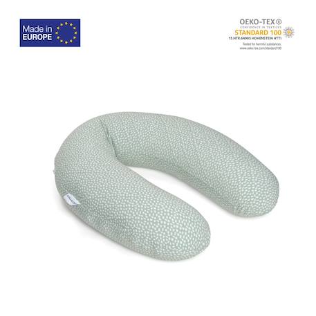 Coussin de grossesse et d'allaitement buddy Cloudy kaki+Pêche 2 - vertbaudet enfant 