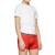 Lot de 2 boxers garçon coton confortable respirant Blanc / marine+Gris / marine+Rouge / gris 14 - vertbaudet enfant 