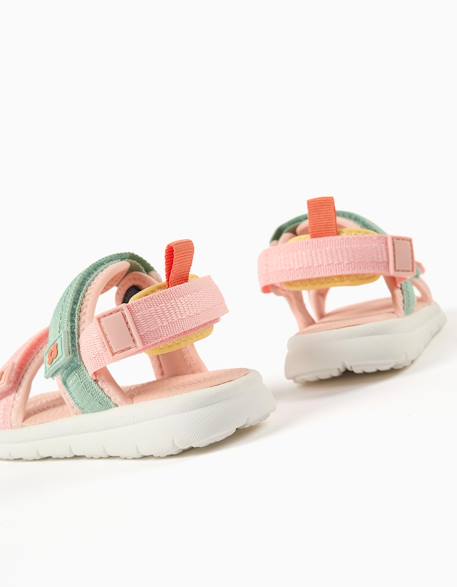 Sandales superlight avec brides à scratch Orange sombre 3 - vertbaudet enfant 