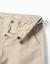 Short chino en sergé avec bande à rayures Beige clair+Bleu foncé 3 - vertbaudet enfant 