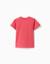 T-shirt en coton avec lion imprimé Rouge 2 - vertbaudet enfant 