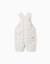 Salopette en coton à rayures ethniques b&s Blanc 2 - vertbaudet enfant 