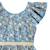 Robe cérémonie  fleurie  et  à volants  angel Bleu foncé or 5 - vertbaudet enfant 