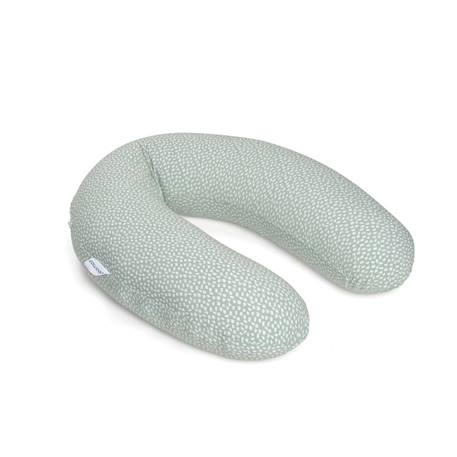 Coussin de grossesse et d'allaitement buddy Cloudy kaki+Pêche 1 - vertbaudet enfant 