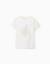 T-shirt en coton avec imprimé botanic Blanc+Bleu foncé 3 - vertbaudet enfant 