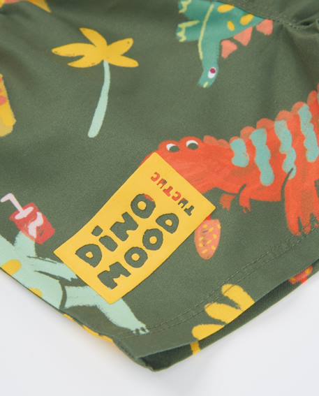 Maillot de bain pour garçon en tissu et à séchage rapide Vert 4 - vertbaudet enfant 