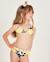 Bikini en maille pour fille avec détails à sequins Jaune 1 - vertbaudet enfant 