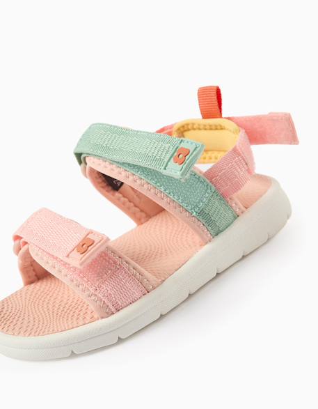 Sandales superlight avec brides à scratch Orange sombre 4 - vertbaudet enfant 